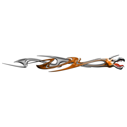 Autocollant Flaming Couleur