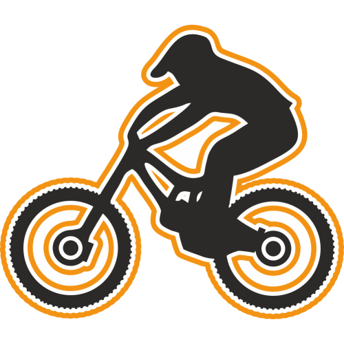 Autocollant Sport Vélo Trail 3