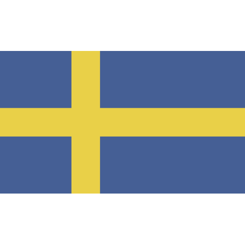 Autocollant Drapeau Suède