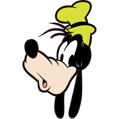 Autocollant Tete Dingo