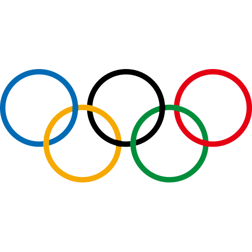 Autocollant Logo Jeux Olympiques