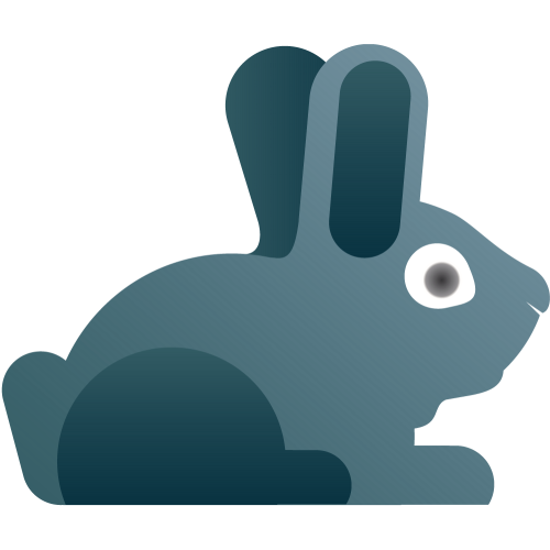 Autocollant Lapin 2 Pour Enfants