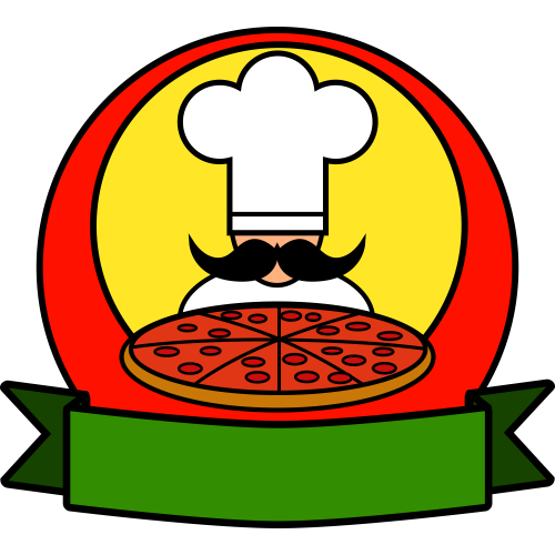 Autocollant Pizza Chef 2