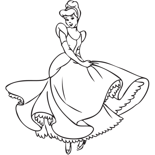 Sticker Cendrillon