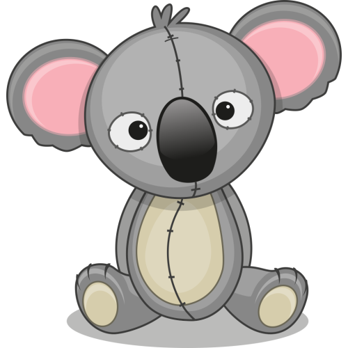 Autocollant Mignon Koala