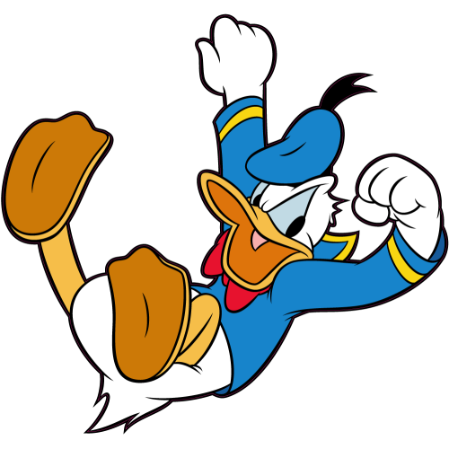 Autocollant Donald