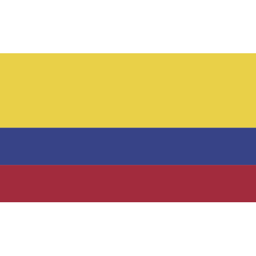 Autocollant Drapeau Colombie