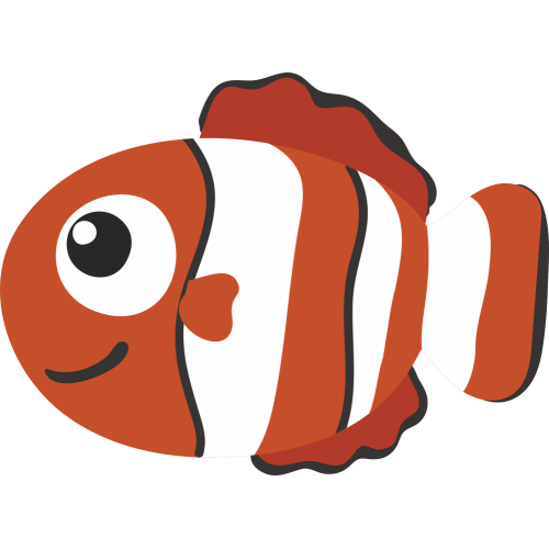 Autocollant Poisson Nemo