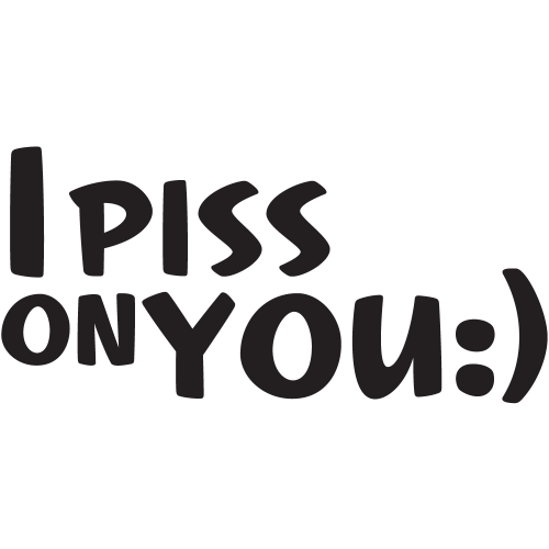 Sticker Jdm I Poiss On You