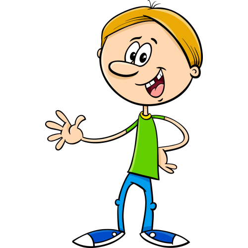 Autocollant Enfants Petit Garçon 4