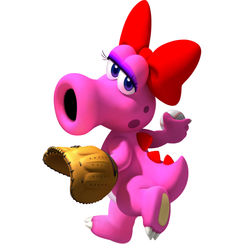 Autocollant Mario Birdo