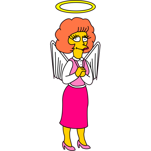 Autocollant Maude Flanders -simpsons