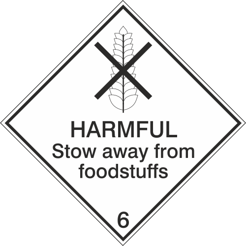 Autocollant Transport Maritime Nocif