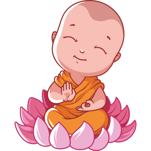 Autocollant Logo Yoga Meditation 11