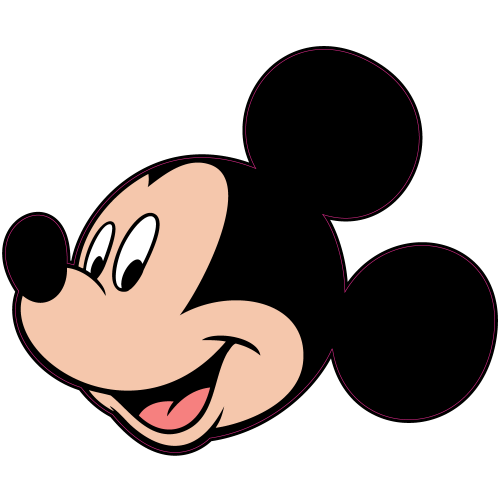 Autocollant Tete Mickey