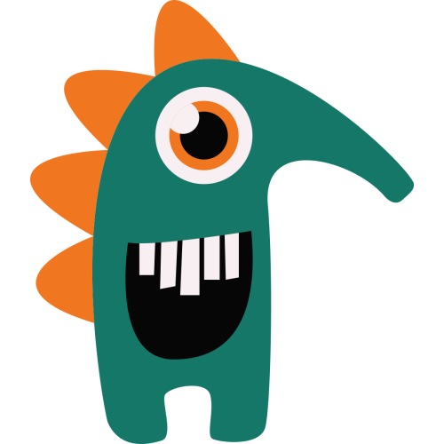 Autocollant Monstre Enfant 30