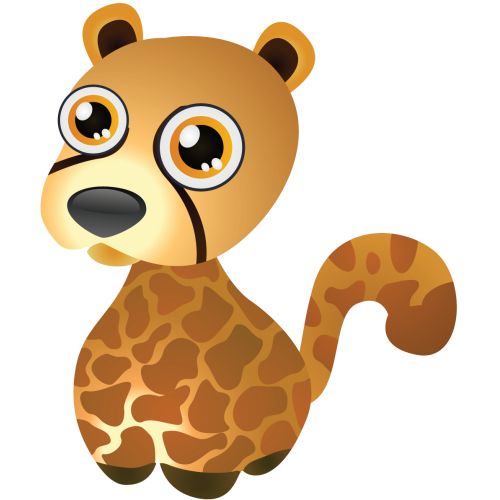 Autocollant Leopard Pour Enfants