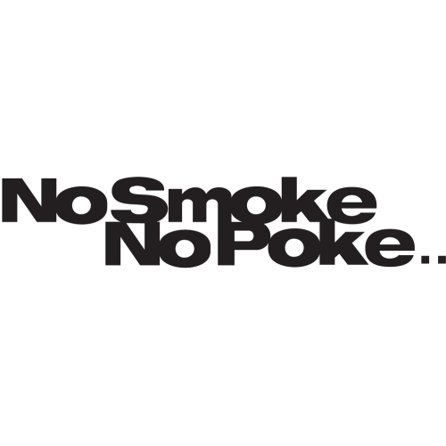 Sticker Jdm No Smoke No Poke