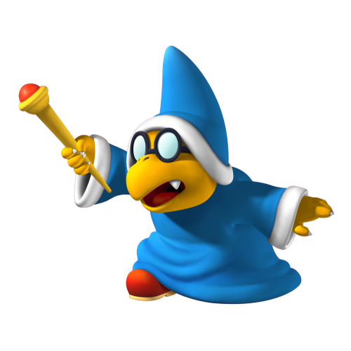 Autocollant Mario Magikoopa