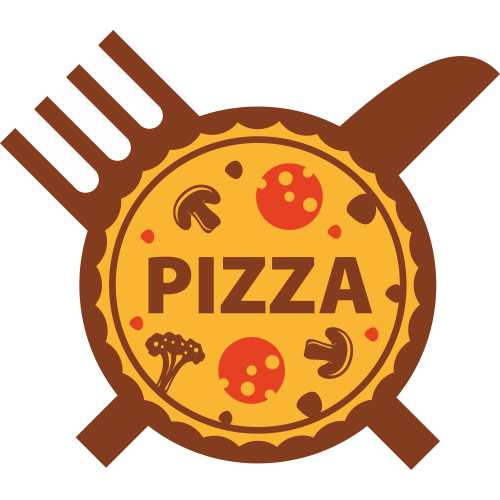 Autocollant Pizza Logo 2