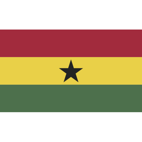 Autocollant Drapeau Ghana