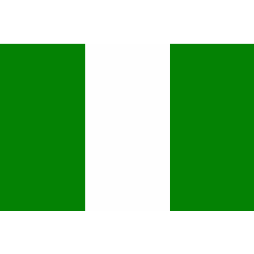 Autocollant Drapeau Nigeria