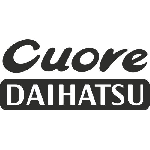 Sticker Daihatsu Cuore