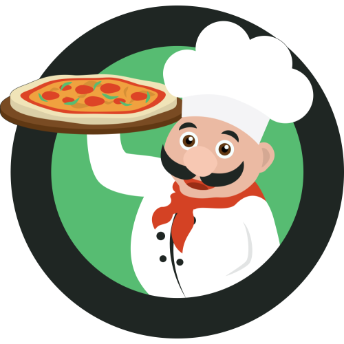 Autocollant Pizza Chef 5