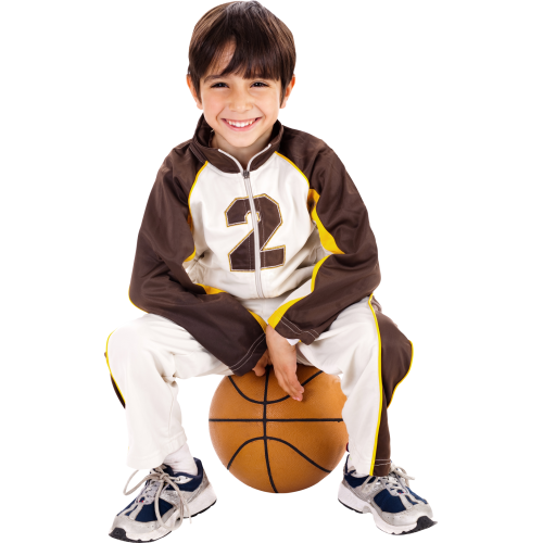 Autocollant Personne Enfant Basket 1