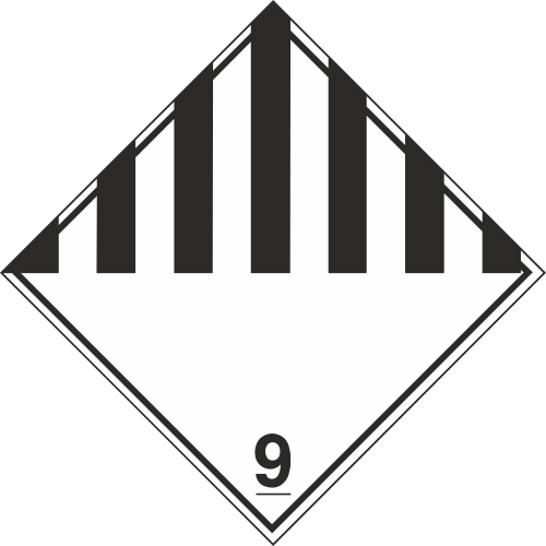 Autocollant Transport Autres Matières Dangereuses