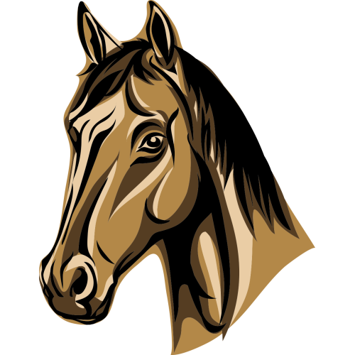 Autocollant Animaux Cheval 8