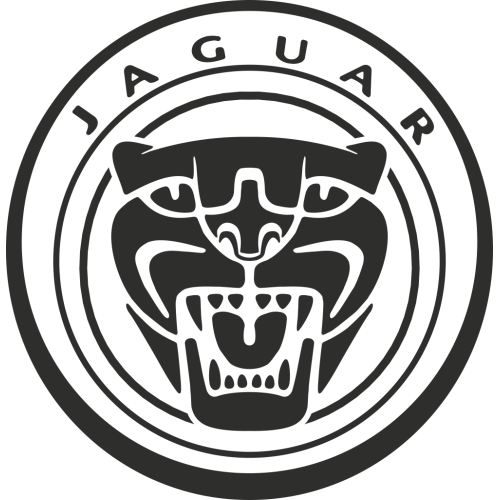 Sticker Jaguar Tête