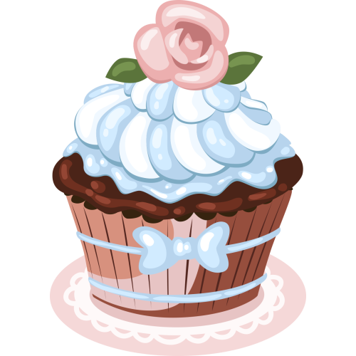 Autocollant Cup Cake 4