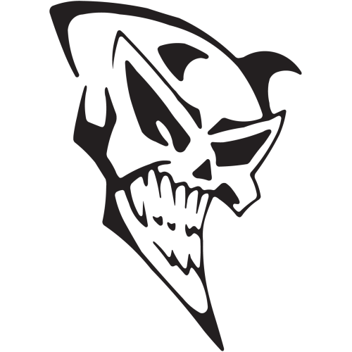 Sticker Tête De Mort 31