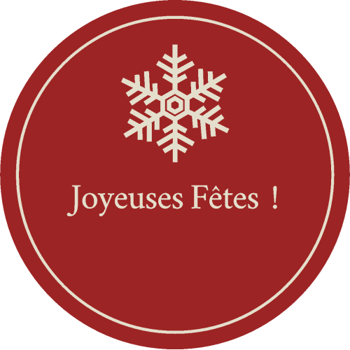 Sticker Joyeuses Fêtes V3