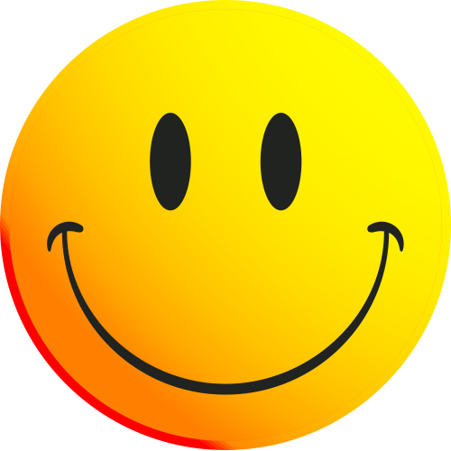 Autocollant Smiley droite