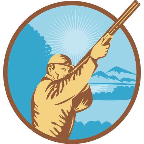 Autocollant Chasseur Tir