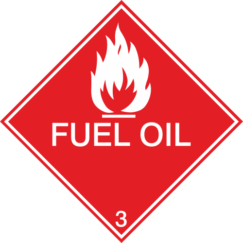 Autocollant Transport Maritime Carburant