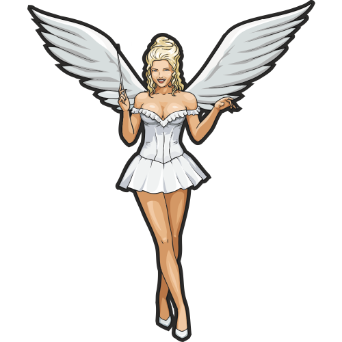 Autocollant Sexy Femme