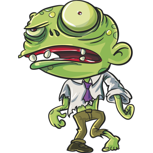 Autocollant Zombie