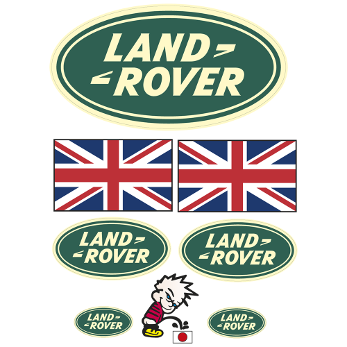 Autocollant Landrover