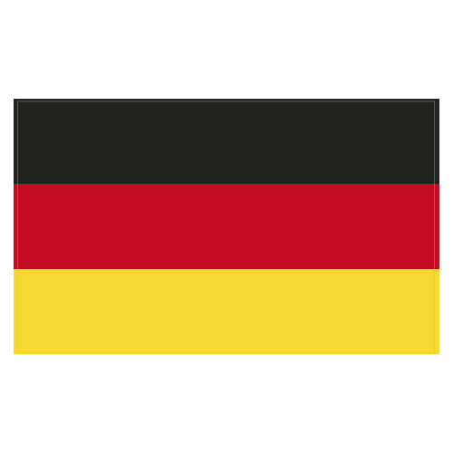 Autocollant Drapeau Allemand