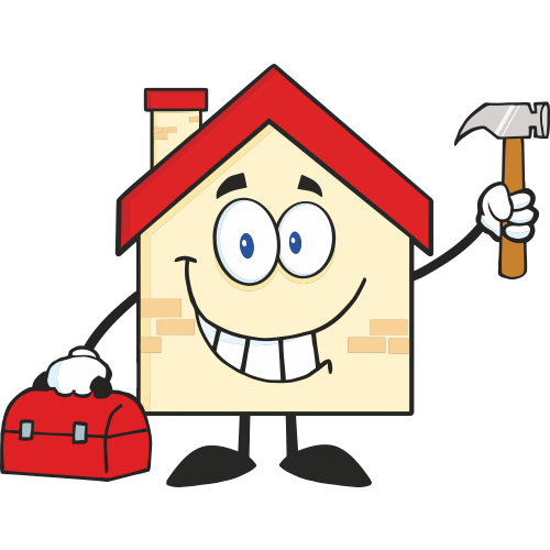 Autocollant Maison Mascotte