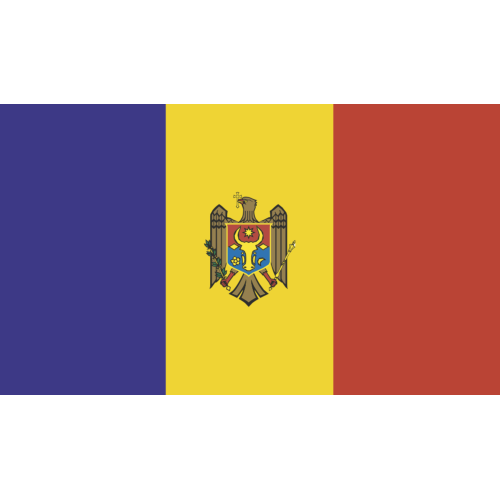 Autocollant Drapeau Moldavie