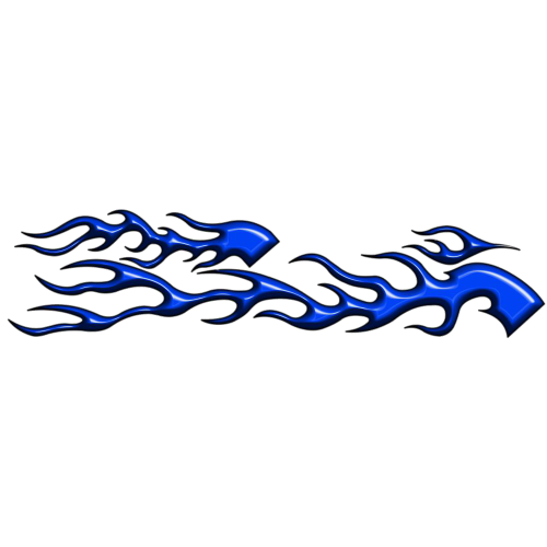 Autocollant Flaming Couleur