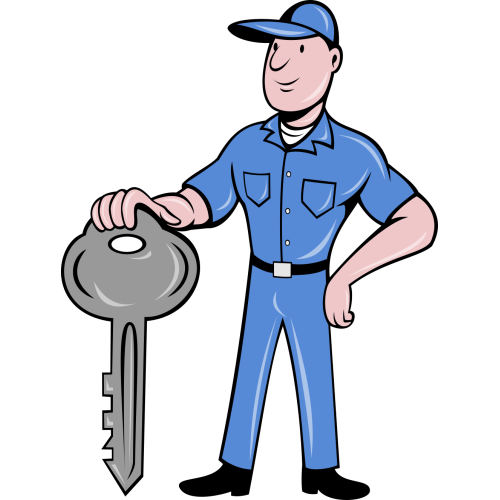 Autocollant Métier Travaux Publics Serrurier 2