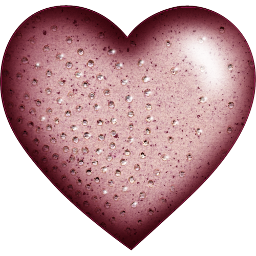 Autocollant Enfants Coeur Avec Diamants