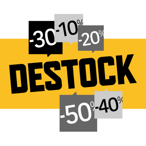 Autocollant Soldes Destock 2