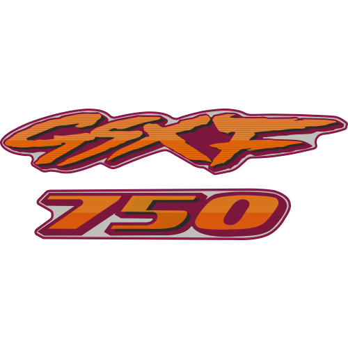 Autocollant Suzuki Gsxf 750