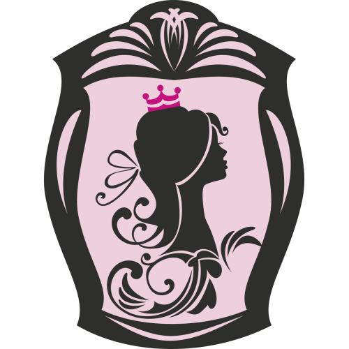 Autocollant Fashion Femme Couronne 3